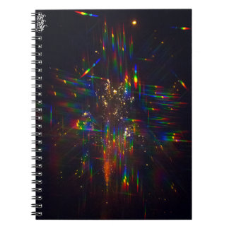 Fireworks through 3D Glasses 2 Notizblock