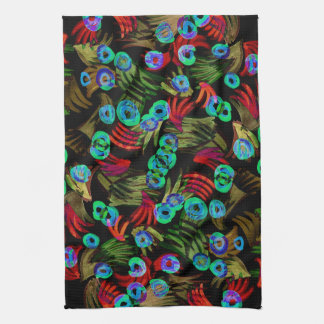 Fireworks Toucan Geschirrtuch
