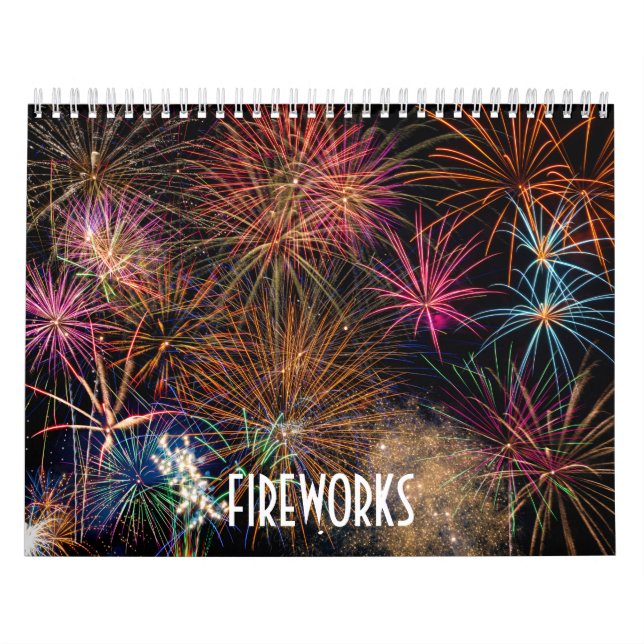 Fireworks Wall Calendar Kalender (Titelbild)