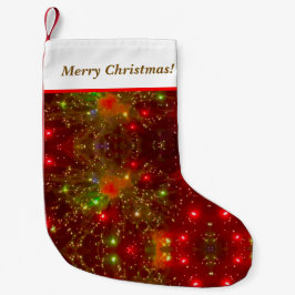 Fireworks Weihnachtszeit-Strumpf Kleiner Weihnachtsstrumpf
