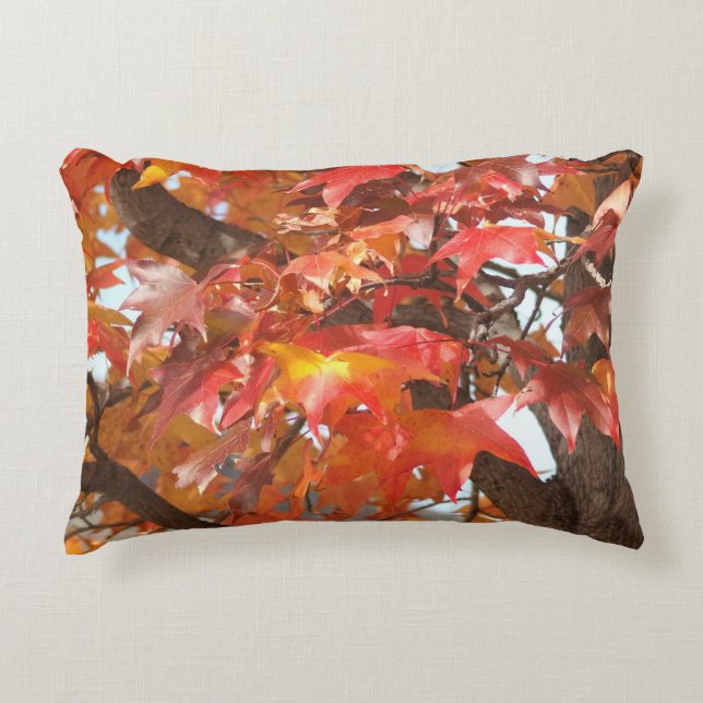 Firey Sweetgum Kissen (Vorderseite)