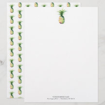 Firma Letterhead Design Ananas