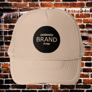 Firma Swag Business Brand Fügen Sie Ihre Logo-Mark Truckerkappe