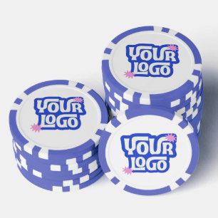 Firmen-Pokerabend-Logo Benutzerdefiniertes Logo Bl Pokerchips