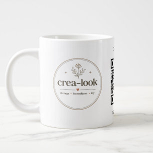 Firmen-QR-Code-Spezialtasse Jumbo-Tasse
