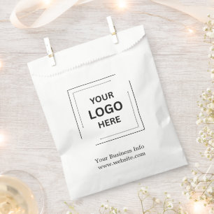Firmenbranding   Geschäftslogo Professionell Geschenktütchen
