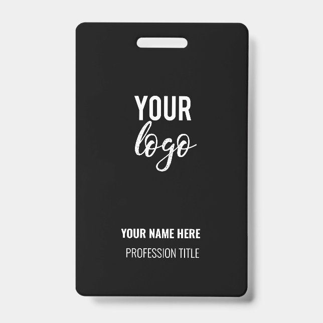 Firmenbüro - Logo für die Mitarbeitererkennung Ausweis (Vorderseite)