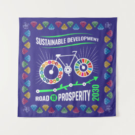 Firmenbüros verschenken Moderne Arbeitsplatzgestal Wandteppich