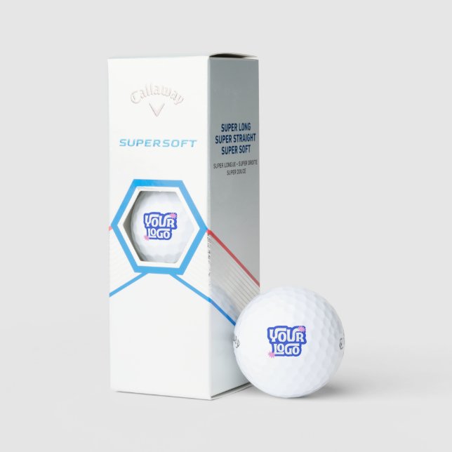 Firmengeschenk mit individuellem Firmenlogo  Golfball (Verpackung)