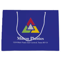 Firmengeschenktasche mit Firmenlogo
