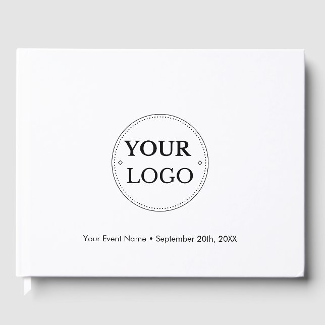 Firmenkundenlogo Gästebuch (Vorderseite)