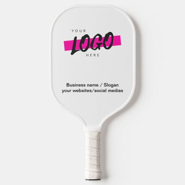Firmenkundenspezifische Logo-Werbeaktion Pickleball Schläger (Vorderseite)