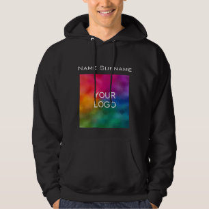Firmenlogo Angestellte doppelseitige Männer Hoodie