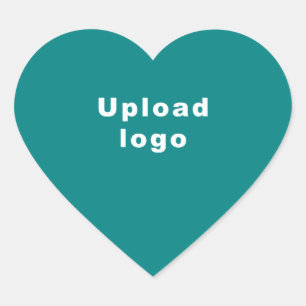 Firmenlogo auf Aquamariner Aufkleber für grüne Her
