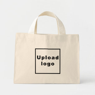 Firmenlogo auf der Kleinbildtasche Mini Stoffbeutel