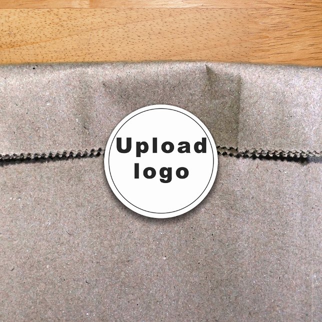 Firmenlogo auf Round-Form-Aufkleber Runder Aufkleber (Von Creator hochgeladen)