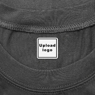 Firmenlogo auf Square Closing-Label Etiketten