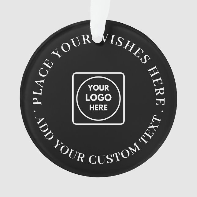 Firmenlogo aus modernem Acryl Ornament (Vorderseite)
