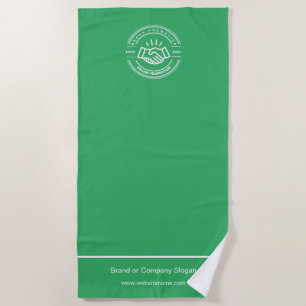 Firmenlogo   Badetuch Minimalistisch Strand Handtu