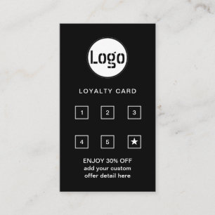 Firmenlogo Beruflich Company Punch Loyal Treuekarte