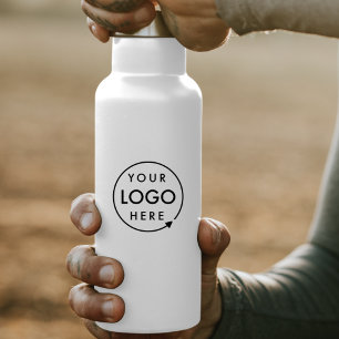 Firmenlogo   Berufliche Wasserflasche Aufkleber