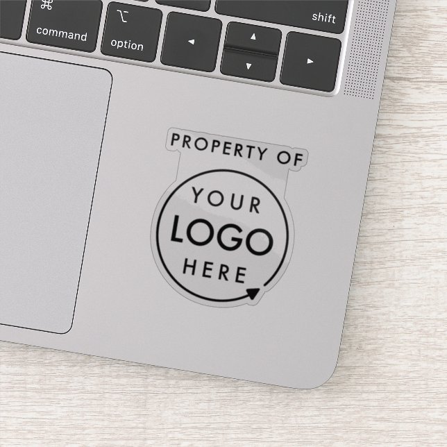Firmenlogo | Business Asset Laptop Aufkleber (Detail)