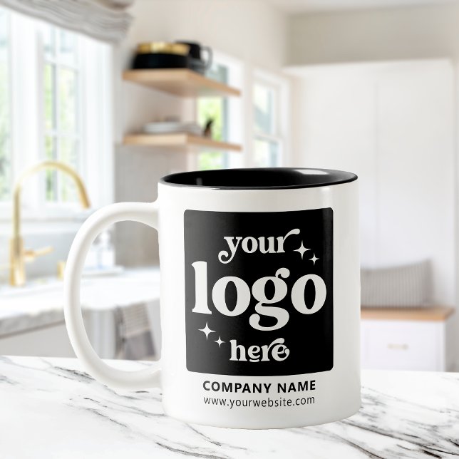 Firmenlogo Business Client Geschenk Kundenspezifis Zweifarbige Tasse (Von Creator hochgeladen)