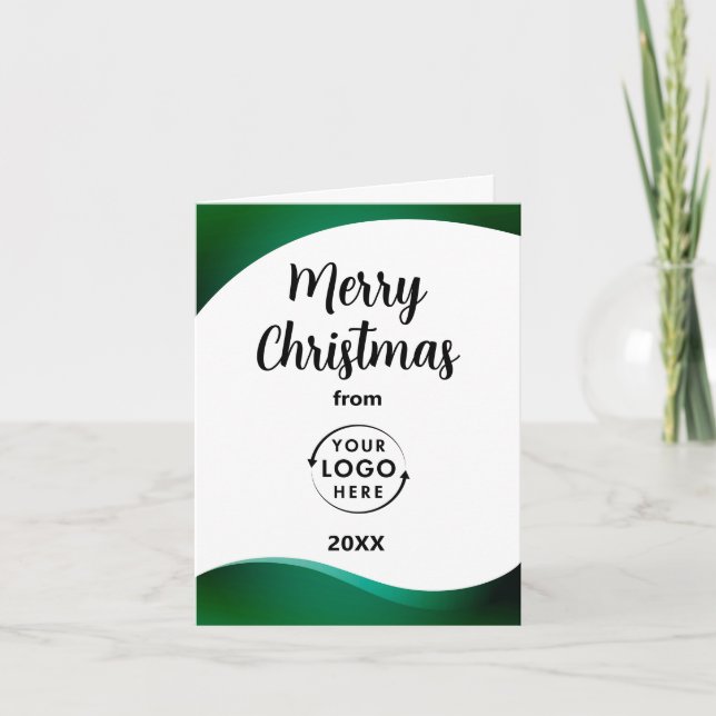 Firmenlogo Business Holiday Cards (Vorderseite)