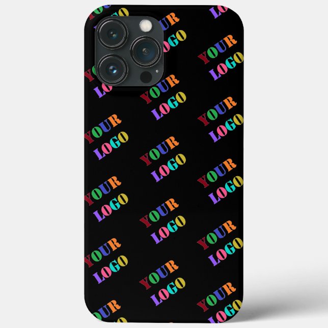 Firmenlogo Business iPhone Case - Farben auswählen (Rückseite)