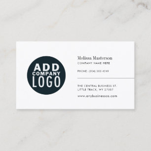 Firmenlogo Corporate Modern Visitenkarte