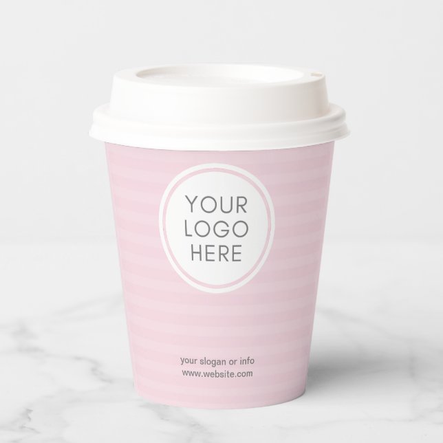 Firmenlogo | Corporate Paper Cups Pappbecher (Vorderseite)