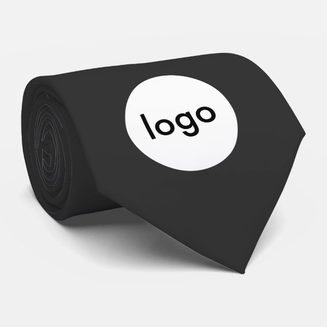 Firmenlogo Custom Employee Company Krawatte (Gerollt)