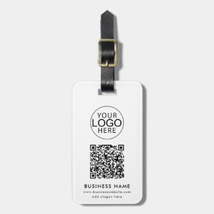 Firmenlogo Custom QR Code Company Gepäckanhänger