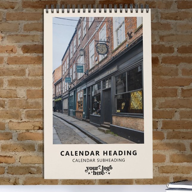 Firmenlogo Einfach moderne Minimalistische Werbung Kalender (Von Creator hochgeladen)