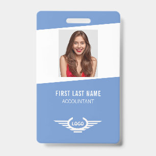 Firmenlogo Foto Name ID-Ausweis Ausweis