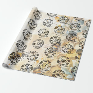 Firmenlogo für Bienenkomotiven Geschenkpapier