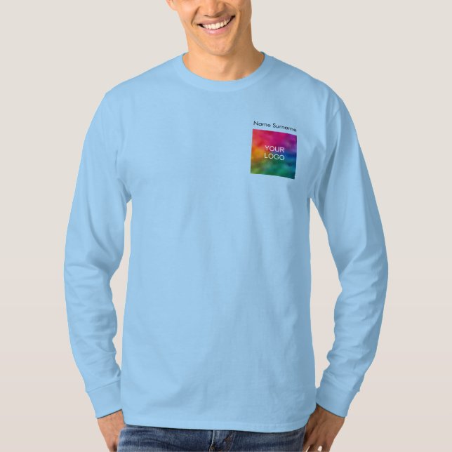 Firmenlogo für Front Design Männer T - Shirt (Vorderseite)