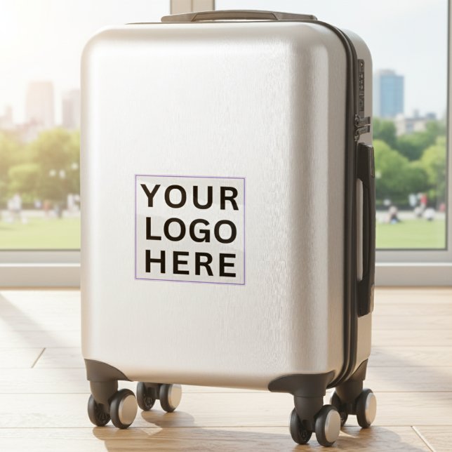 Firmenlogo für Koffer | Transparent wasserdicht Aufkleber (Logo Luggage Stickers
)