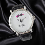 Firmenlogo für kundenspezifische Markenbezeichnung Armbanduhr<br><div class="desc">Mit Ihrem Logo und Ihrem Firmennamen personalisieren - perfekte Geschenkidee für Unternehmen.</div>