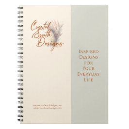 Firmenlogo für kundenspezifische Produkte Modern G Notizblock