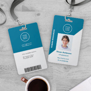 Firmenlogo für Mitarbeiterfoto-ID Barcode-Sicherhe Ausweis