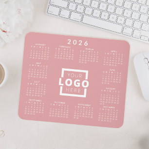 Firmenlogo für Unternehmen 2022 - Kalender Mousepad