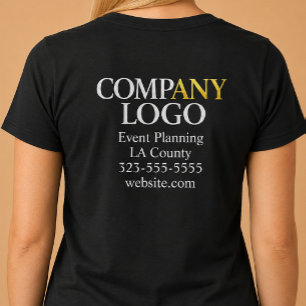 Firmenlogo Geschäft T-Shirt