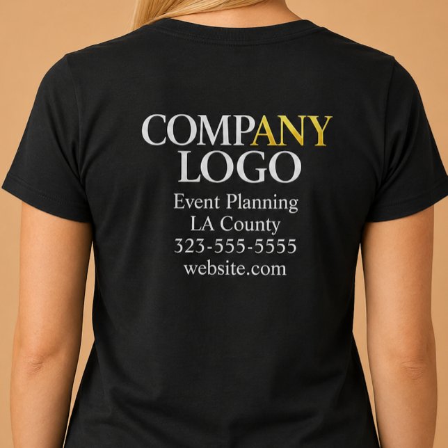 Firmenlogo Geschäft T-Shirt (Von Creator hochgeladen)