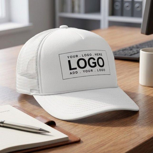 Firmenlogo | Geschäftsmitarbeiter Belegschaft Truckerkappe (Promotional Hats With Logo - Your Logo + Brands You Love)