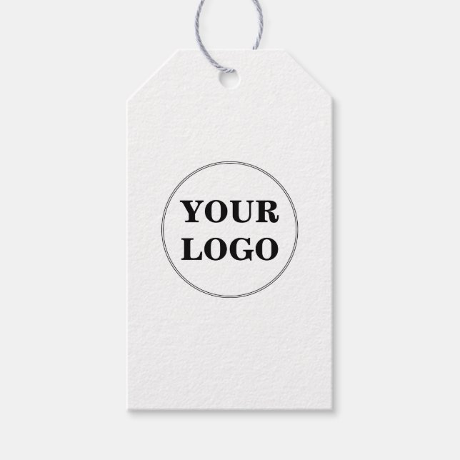 Firmenlogo Geschenkanhänger (Vorderseite)