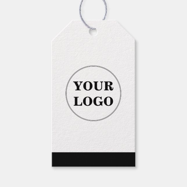 Firmenlogo Geschenkanhänger (Vorderseite)