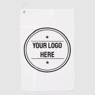 Firmenlogo Golfhandtuch