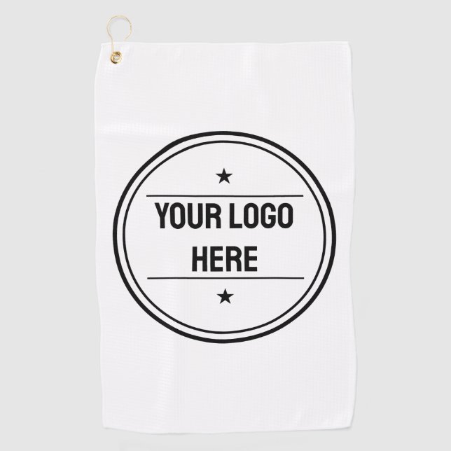 Firmenlogo Golfhandtuch (Vorderseite)