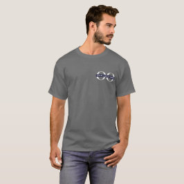 Firmenlogo grau T-Shirt